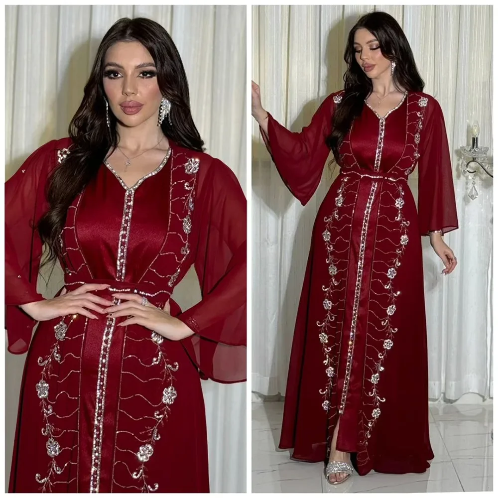 Turkey Women Fashion - Muslim Set Dress Women Four-season Commute