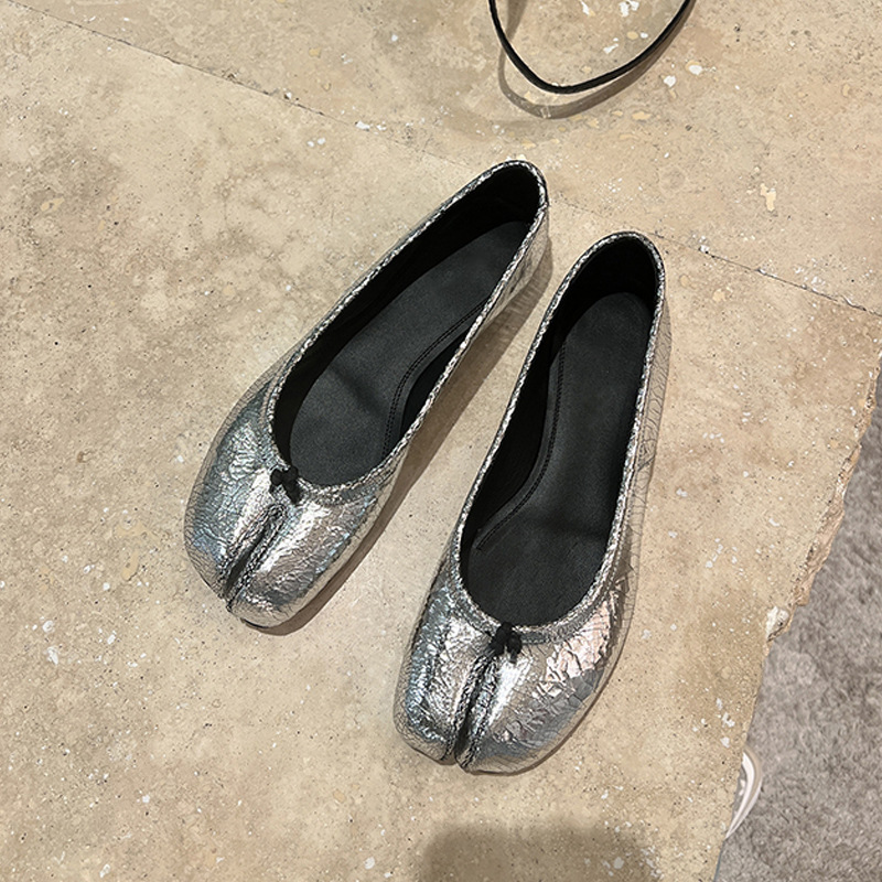Women'S Fashion Loafers - Women's Vintage Split Toe Mary Jane