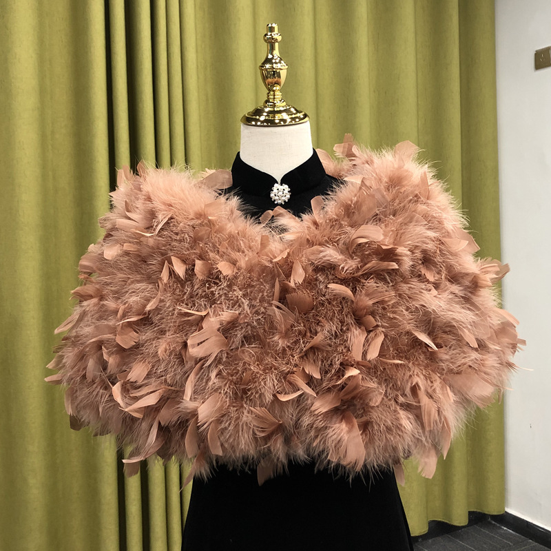 Women's shawl, real fur cape,  - đánh giá và giá Turkey Women Fashion
