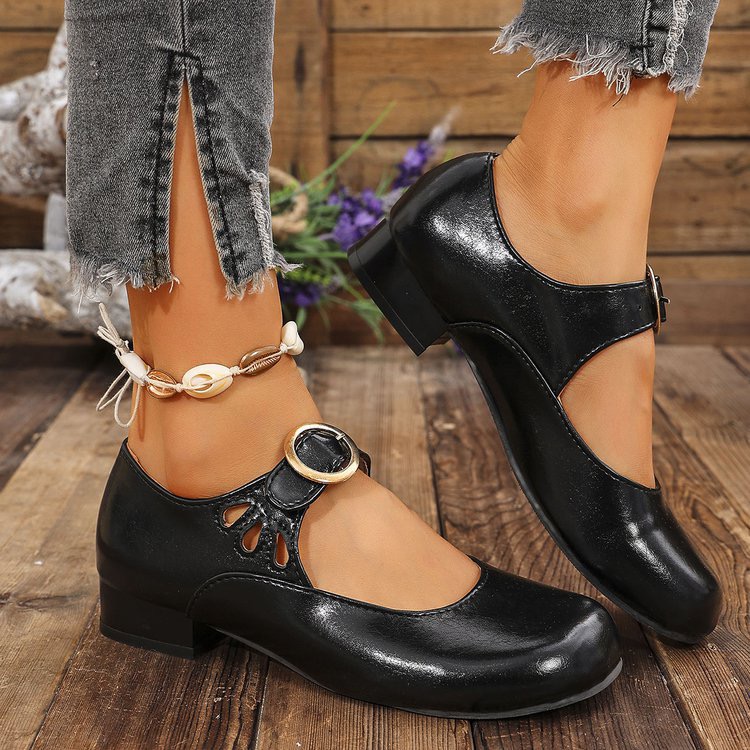 Women's Fashion New Buckle Des - đánh giá và giá Women Fashion Heels