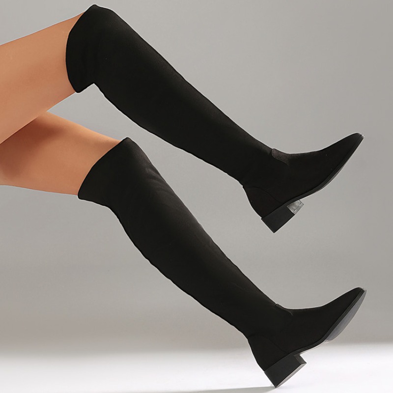 Fashion Black Thick High Heels - đánh giá và giá Women Fashion Over 40