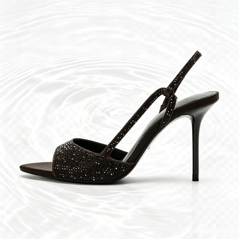 Fashion Crystal Detail Slingba - đánh giá và giá Women'S Fashion Brand Shoes
