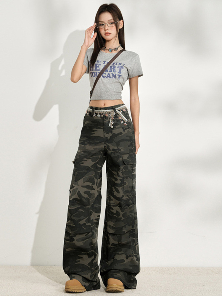 Fashion Camouflage Women Jeans - đánh giá và giá Women'S Fashion Utility Pants