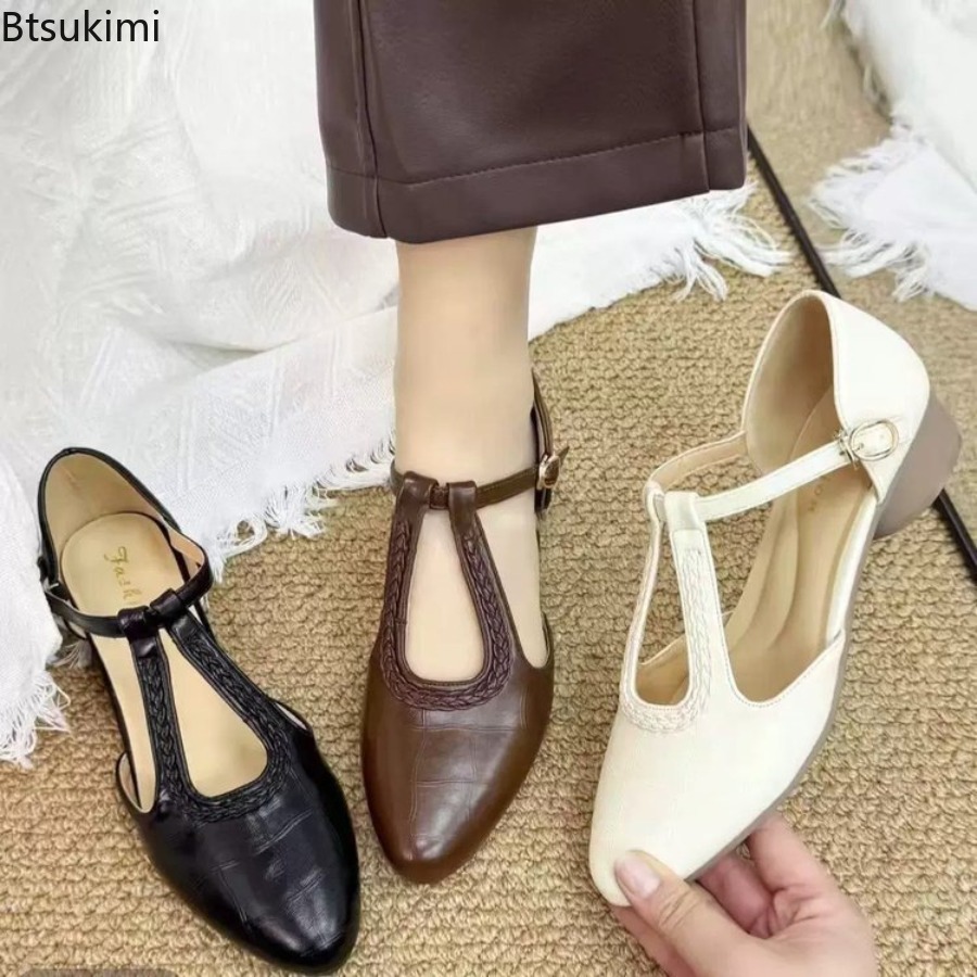 New Summer Women's Retro Hollo - đánh giá và giá Women Fashion Heels