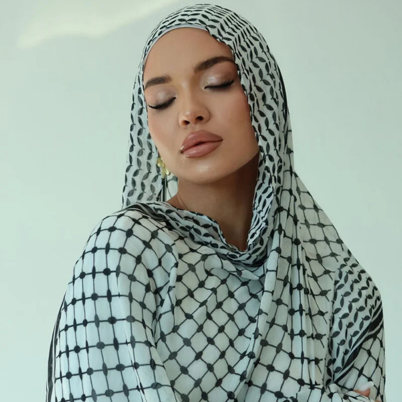 2/Pcs Arab Chiffon Scarf Women - đánh giá và giá Women Fashion Uae