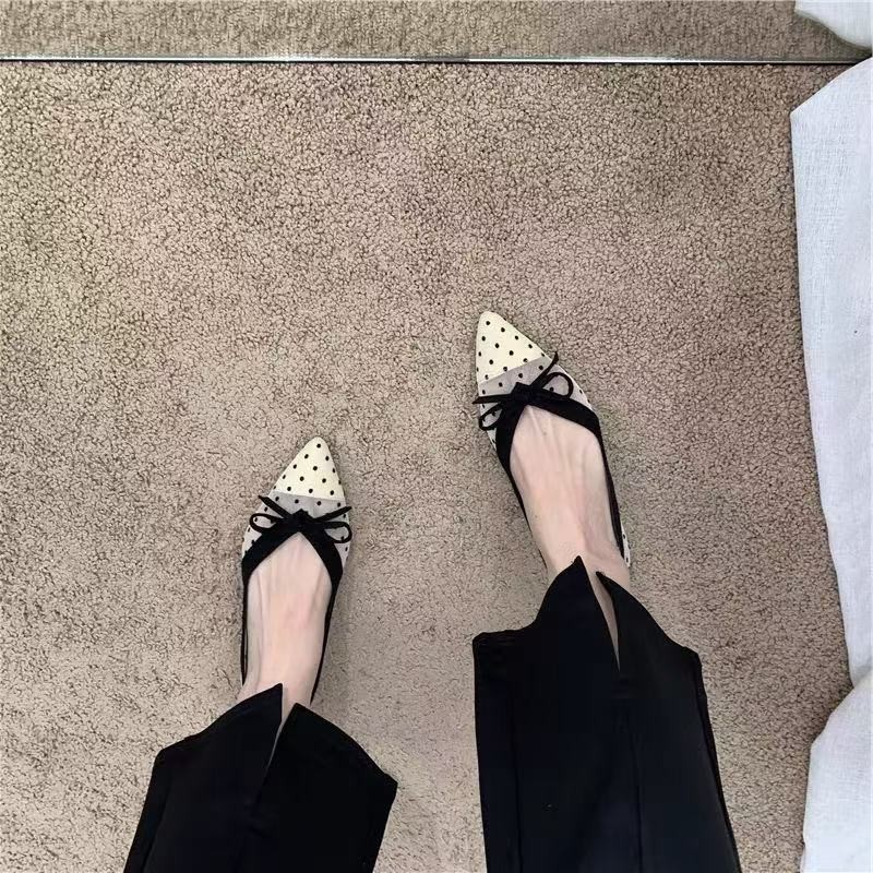 2026 Summer New Polka Dot Sing - đánh giá và giá Women Fashion Heels