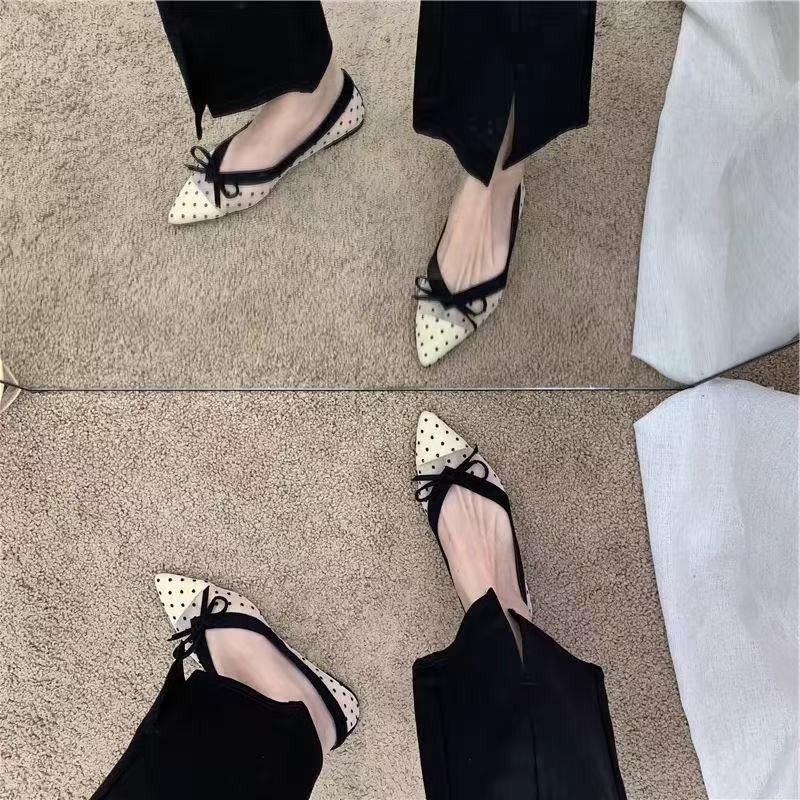 2026 Summer New Polka Dot Sing - đánh giá và giá Women Fashion Heels