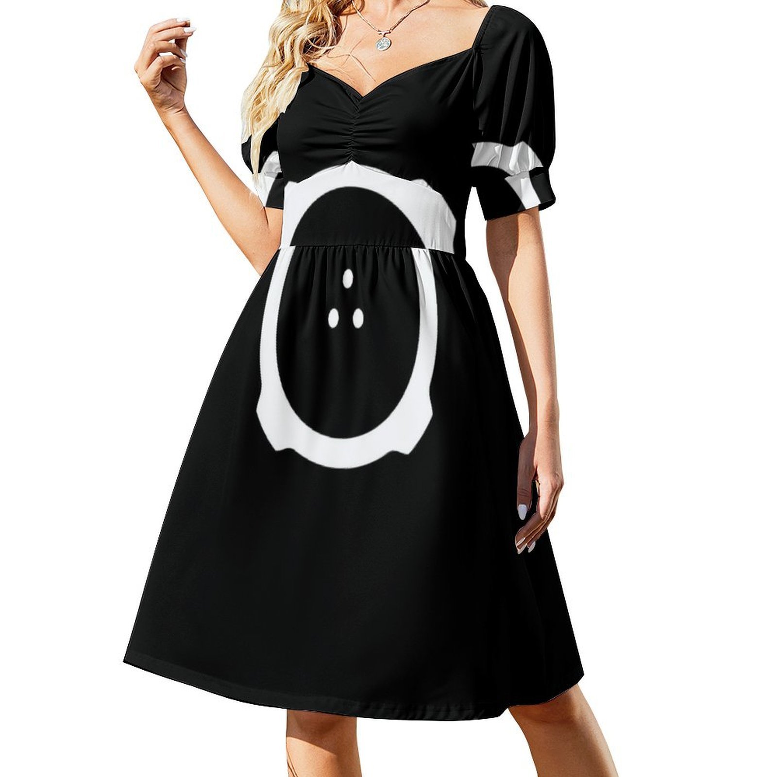 Ghost In The Shell Minimal Des - đánh giá và giá Smocked Dress Women