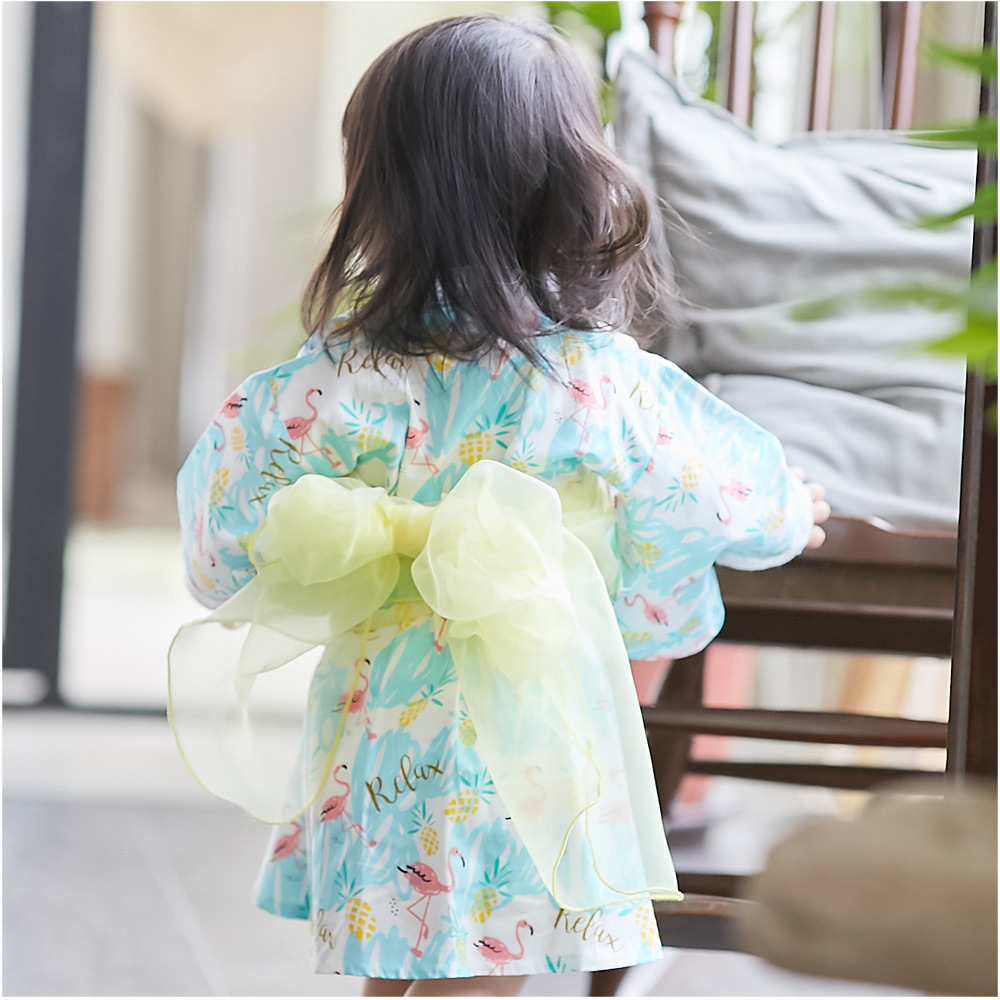 Japanese Kimono Dress Red Flor - đánh giá và giá Floral Summer Dress