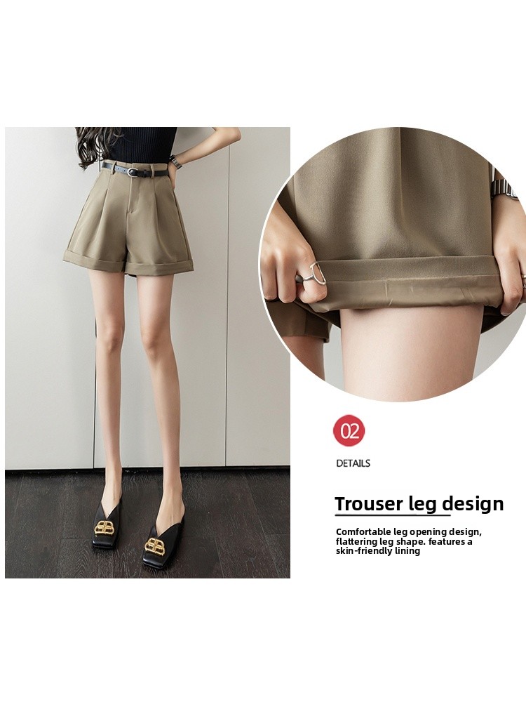 High Waist Wide Leg Short Pant - đánh giá và giá Women'S Fashion Utility Pants