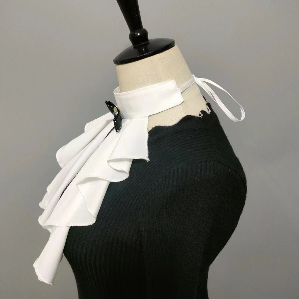 Ruffled Design Lolita Jabot Ne - đánh giá và giá Women'S Fashion Victorian
