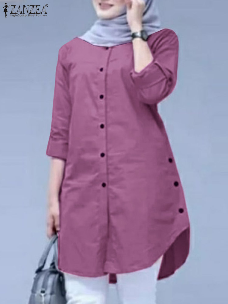 2026 ZANZEA Spring Shirt Fashi - đánh giá và giá Turkey Women Fashion