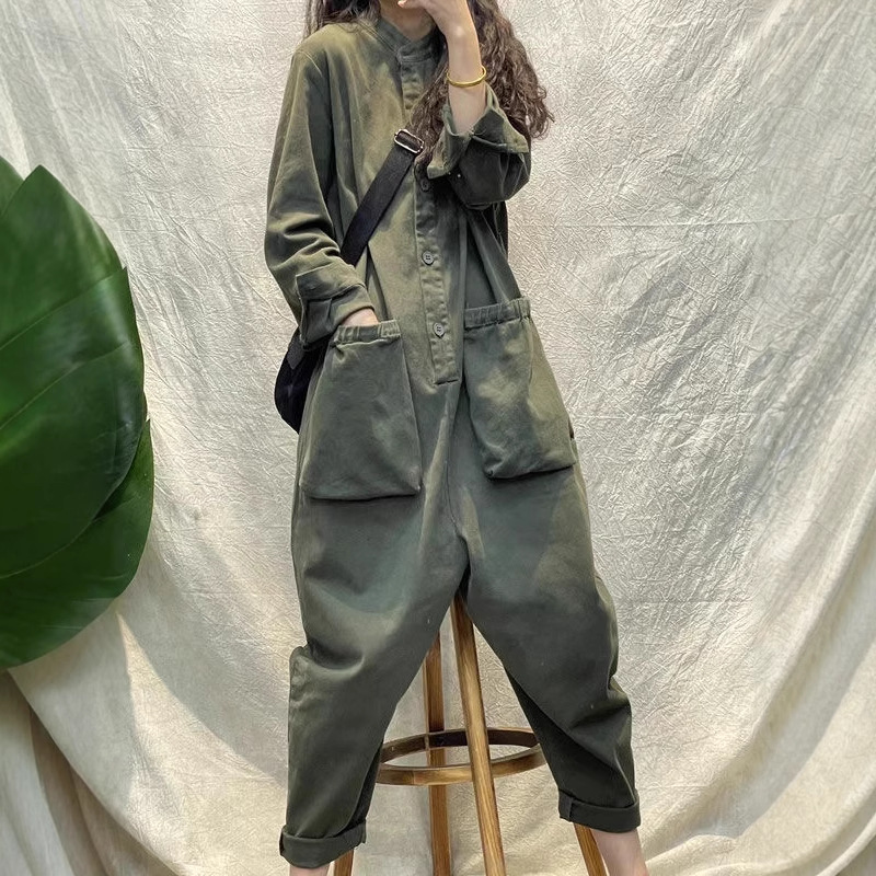 Casual Women Jumpsuit Cargo Lo - đánh giá và giá Women'S Fashion Utility Pants