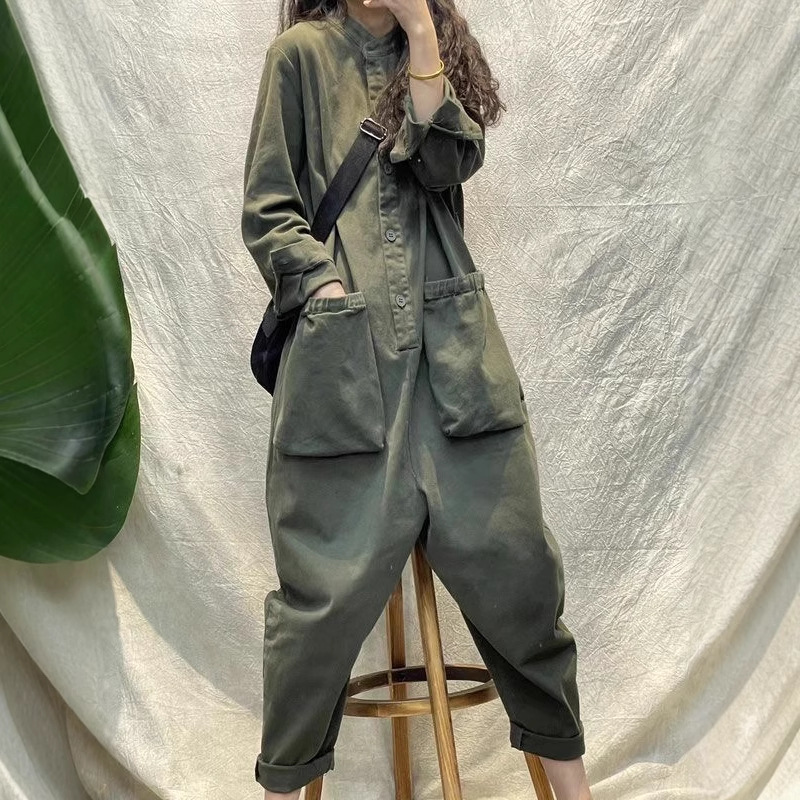 Casual Women Jumpsuit Cargo Lo - đánh giá và giá Women'S Fashion Utility Pants