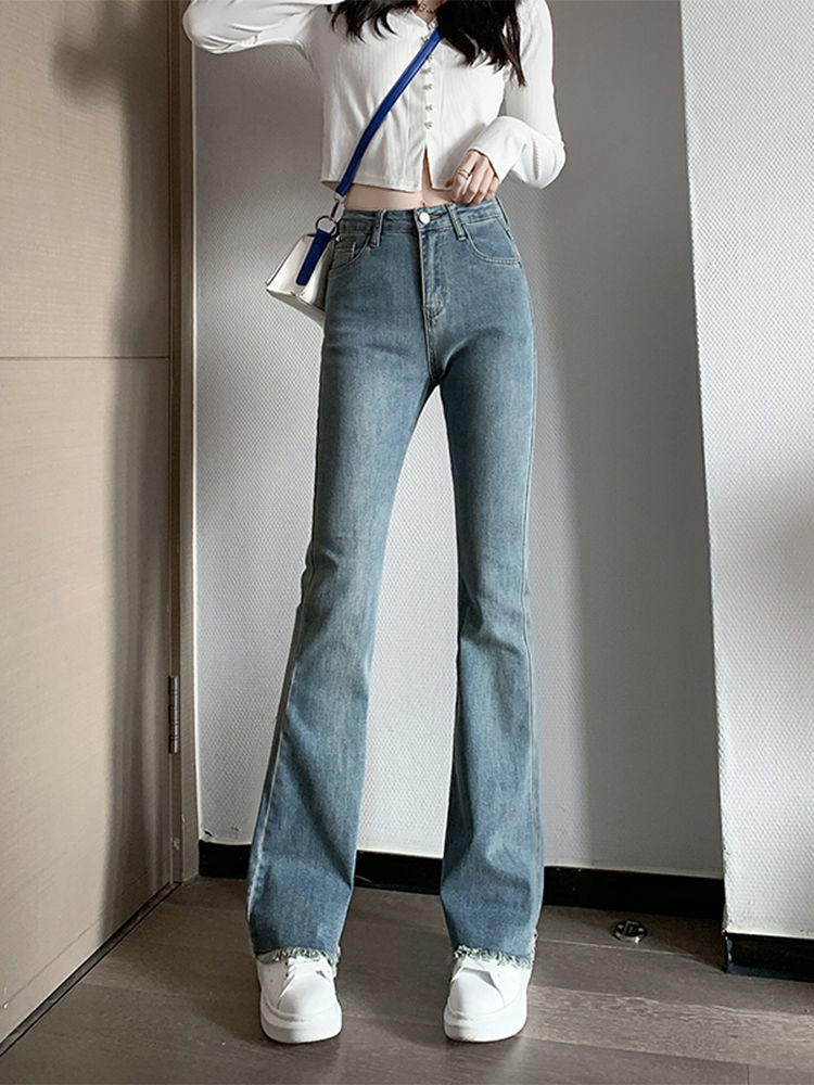 Wide Jeans Women Trousers With - đánh giá và giá Women'S Fashion Utility Pants