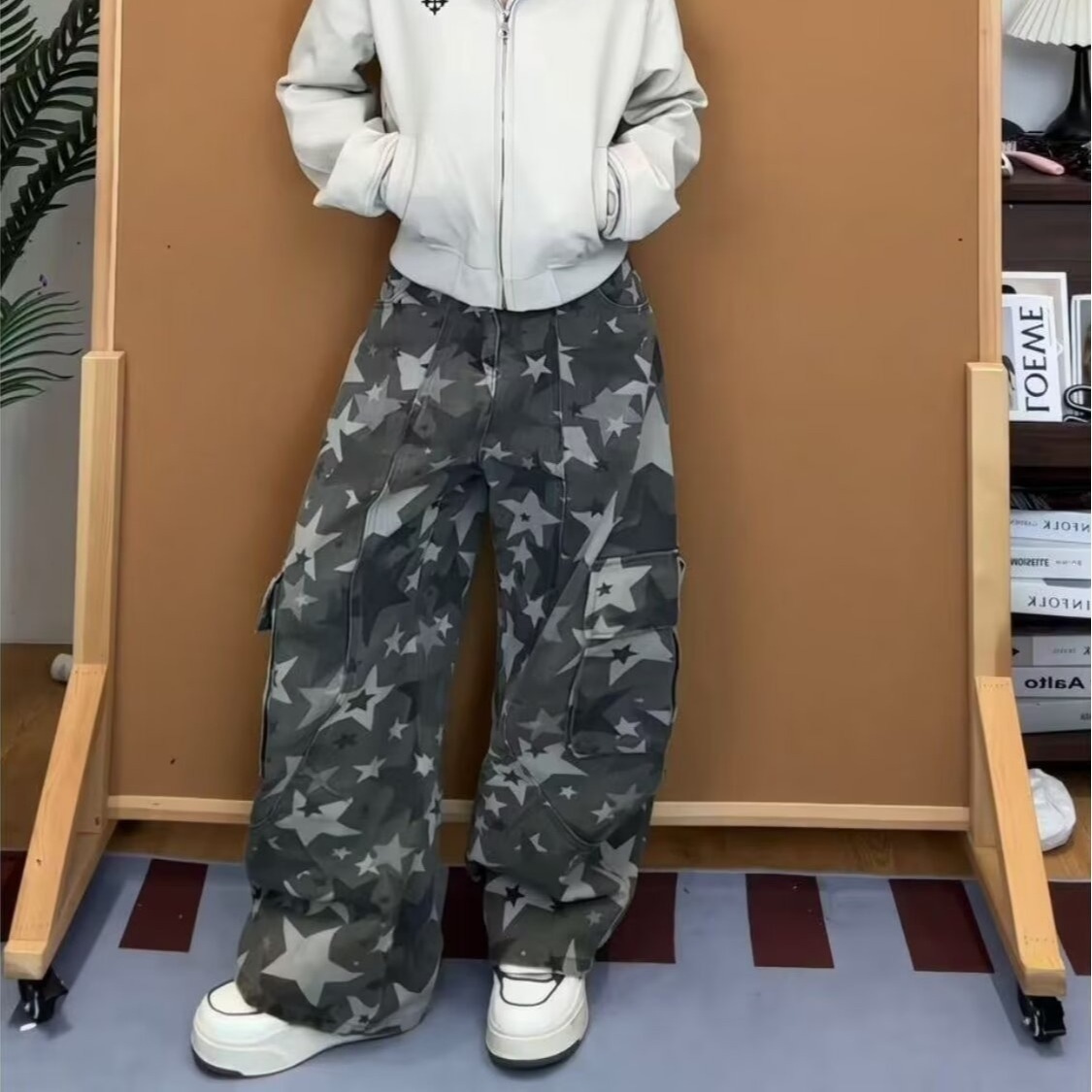 Women's Camo Cargo Pants High  - đánh giá và giá Women'S Fashion Utility Pants