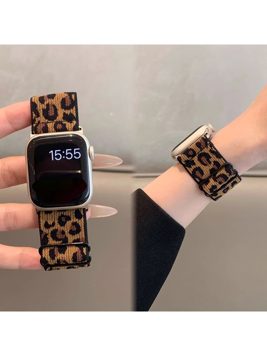 Chic Leopard Print Nylon Band  - đánh giá và giá Women Fashion Over 40