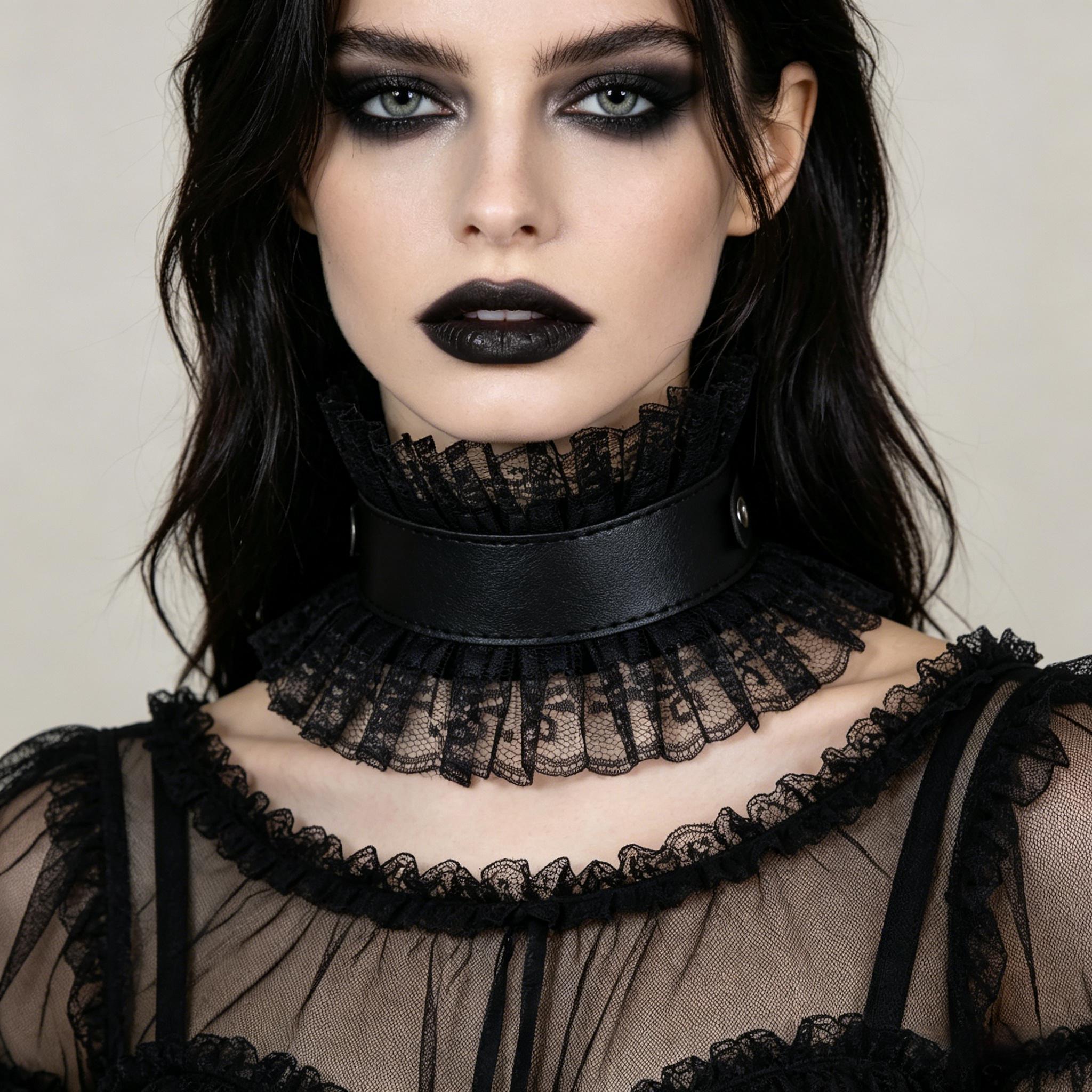 Women Vintage Fake Collar Goth - đánh giá và giá Women'S Fashion Victorian